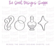 Cookie Cutters - Potion Ingredients Mini Cookie Cutters Set - Set of 4 - The Sweet Designs Shoppe - TSDS - - ALL,Cookie Cutter,halloween,Mini Sets,missypsweets,Promocode,regular sets,set