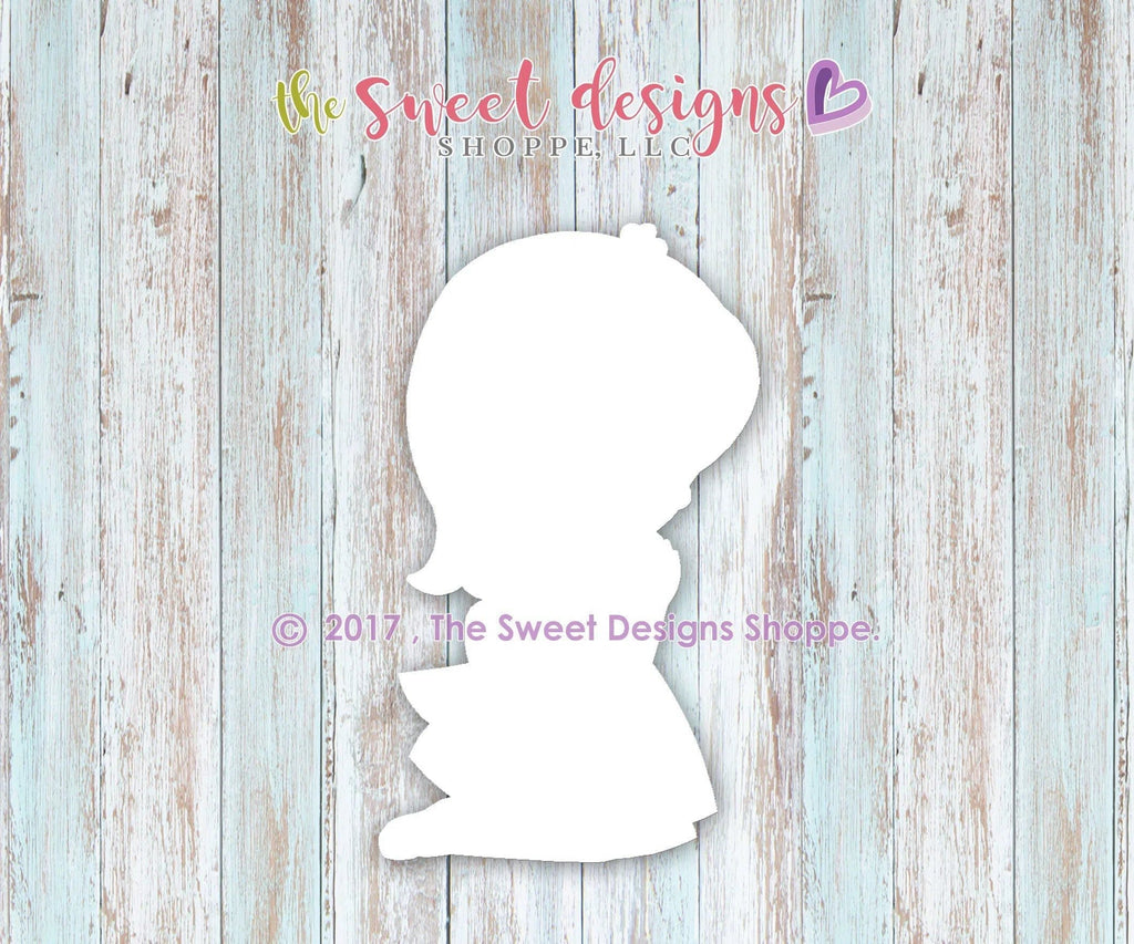 Cookie Cutters - Praying Girl - Anna v2- Cookie Cutter - The Sweet Designs Shoppe - - ALL, communion, Cookie Cutter, First Communion, Promocode, Religious