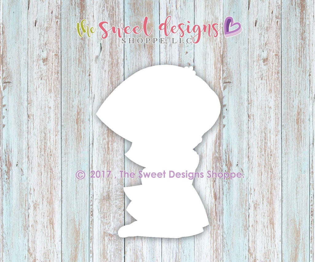 Cookie Cutters - Praying Girl - Karla v2- Cookie Cutter - The Sweet Designs Shoppe - - ALL, communion, Cookie Cutter, First Communion, Promocode, Religious