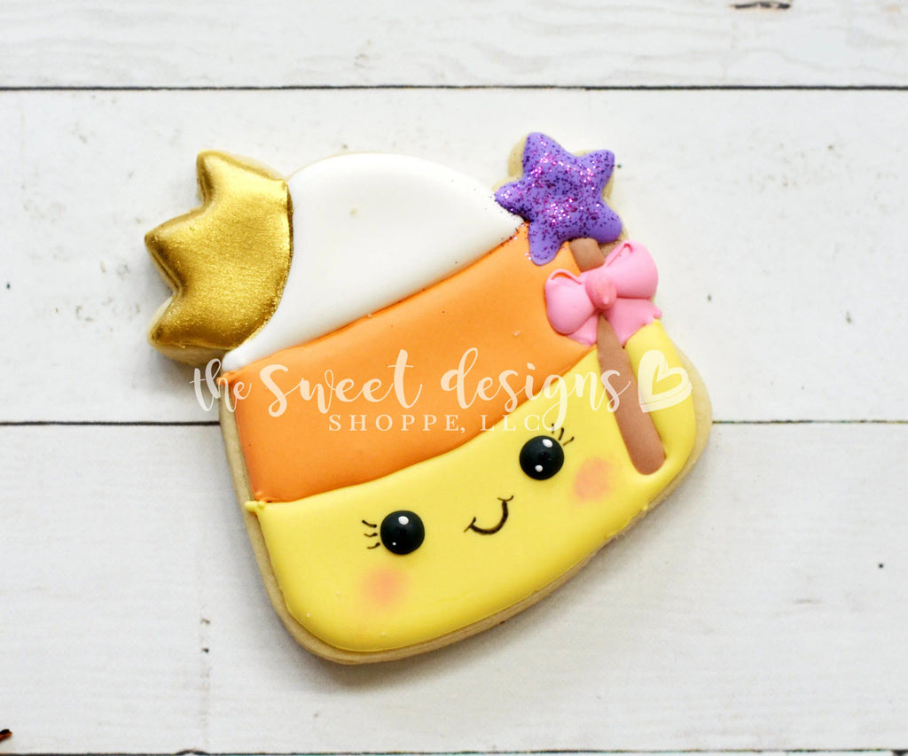 Cookie Cutters - Princess Candy Corn - Cookie Cutter - The Sweet Designs Shoppe - - ALL, Candy corn, Cookie Cutter, Fall / Halloween, Fall / Thanksgiving, Food, Food & Beverages, Halloween, princess, Promocode, Sweets, trick or treat