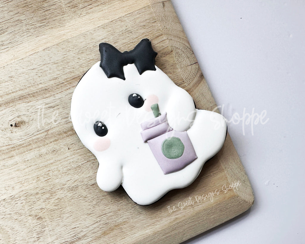 Cookie Cutters - PSL Ghost - Cookie Cutter - The Sweet Designs Shoppe - TSDS - - ALL,Cookie Cutter,Ghost,halloween,happy halloween,Promocode,PSL Ghost,Pumpkin Spice,pumpkin spice latte,STL