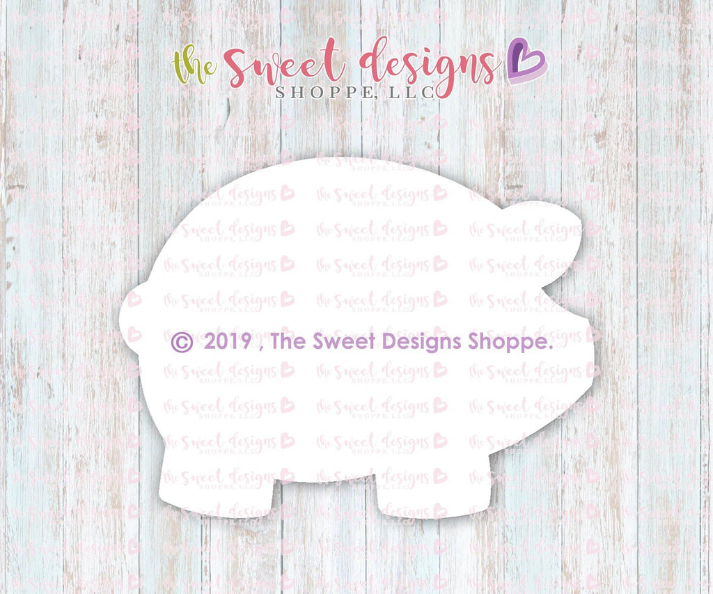 Cookie Cutters - Puerquito - Cookie Cutter - The Sweet Designs Shoppe - - ALL, Animal, Cookie Cutter, Croissant, Cuerno, Food, Mexico, Pan Dulce, Pig, Piggybank, Promocode, Sweet, Sweets