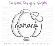 Cookie Cutters - Pumpkin Balloon - Cookie Cutter - The Sweet Designs Shoppe - TSDS - - ALL,Balloon,balloons,Birthday,Cookie Cutter,Fall / Halloween,halloween,happybirthdday,Promocode,Pumpkin,Pumpkin Balloon,STL