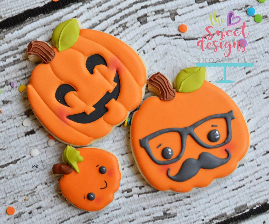 Cookie Cutters - Pumpkin - Cookie Cutter - The Sweet Designs Shoppe - TSDS - - ALL,Cookie Cutter,Fall,Fall / Halloween,Fall / Thanksgiving,Food,Food & Beverages,halloween,Promocode,Pumpkin,Sweets,thanksgiving,trick or treat