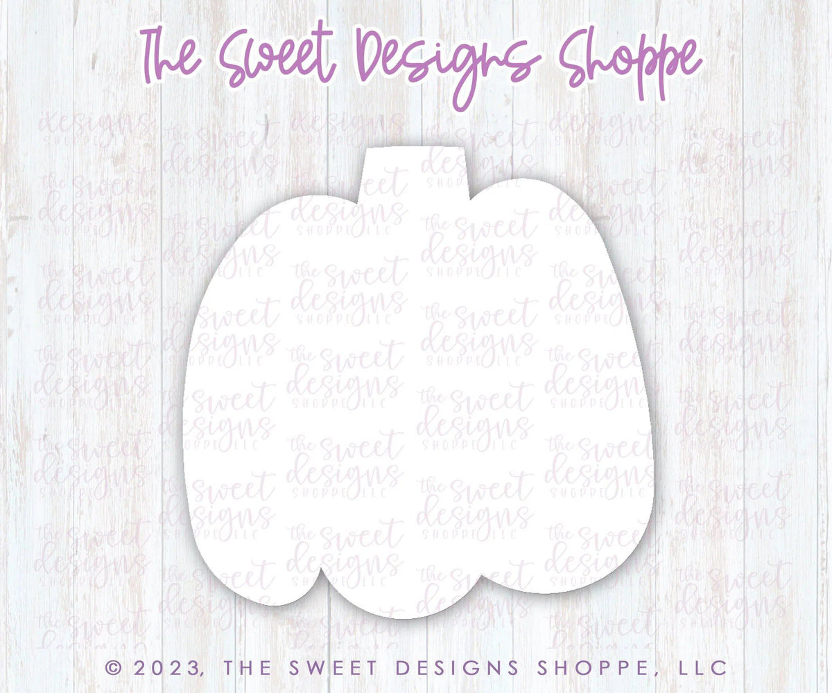 Cookie Cutters - Pumpkin Frosted Cracker - Cookie Cutter - The Sweet Designs Shoppe - TSDS - - ALL,Autumn,Cookie Cutter,cracker,Fall,Fall / Halloween,Fall / Thanksgiving,Frosted Cracker,Fruits and Vegetables,Halloween,Promocode,Pumpkin,STL,thanksgiving