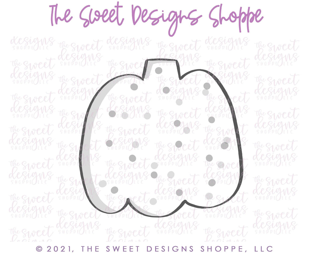 Cookie Cutters - Pumpkin Frosted Cracker - Cookie Cutter - The Sweet Designs Shoppe - TSDS - - ALL,Autumn,Cookie Cutter,cracker,Fall,Fall / Halloween,Fall / Thanksgiving,Frosted Cracker,Fruits and Vegetables,Halloween,Promocode,Pumpkin,thanksgiving