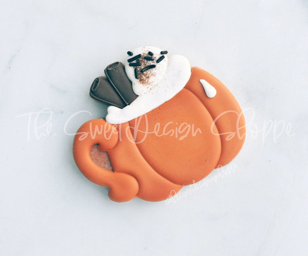 Cookie Cutters - Pumpkin Mug - Cookie Cutter - The Sweet Designs Shoppe - TSDS - - ALL,Autumn,Cookie Cutter,Fall,Fall / Halloween,Fall / Thanksgiving,Food,Food & Beverages,Halloween,mug,mugs,Promocode,Pumpkin,pumpkin pie,Pumpkin Spice,Sweet,Sweets,thanksgiving