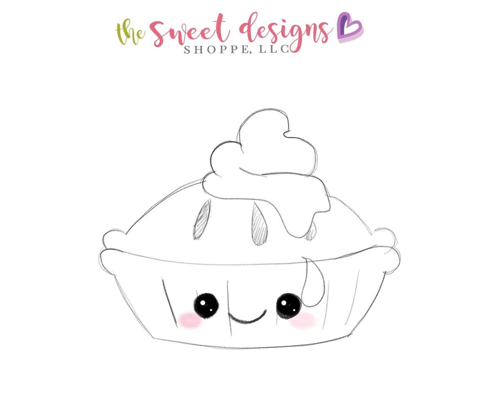 Cookie Cutters - Pumpkin Pie - Cookie Cutter - The Sweet Designs Shoppe - TSDS - - ALL,Autumn,Cookie Cutter,Fall,Fall / Halloween,Fall / Thanksgiving,Food,Food & Beverages,Halloween,Pie,Promocode,Pumpkin,Pumpkin Spice,sweets,thanksgiving
