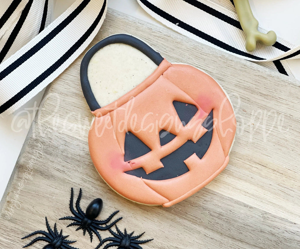 Cookie Cutters - Pumpkin Simple Treat bag- Cookie Cutter - The Sweet Designs Shoppe - - ALL, Boo, Cookie Cutter, Ghost, halloween, Promocode, treatbag, trick or treat