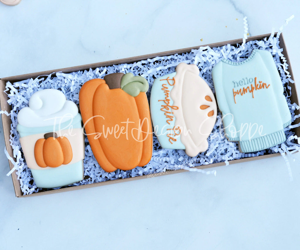 Cookie Cutters - Pumpkin Spice Set - Cookie Cutters - The Sweet Designs Shoppe - - ALL, Cookie Cutter, fall, Fall / Thanksgiving, Mini Sets, Promocode, regular sets, set