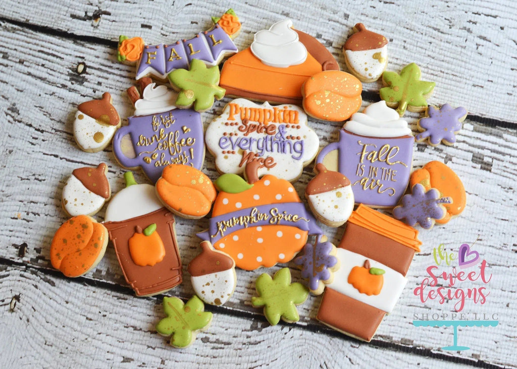 Cookie Cutters - Pumpkin With Ribbon v2- Cookie Cutter - The Sweet Designs Shoppe - - ALL, Cookie Cutter, Fall, Fall / Halloween, Fall / Thanksgiving, Food, Food & Beverages, Halloween, Monsters, Plaque, Promocode, Pumpkin, Ribbon, thanksgiving, trick or treat