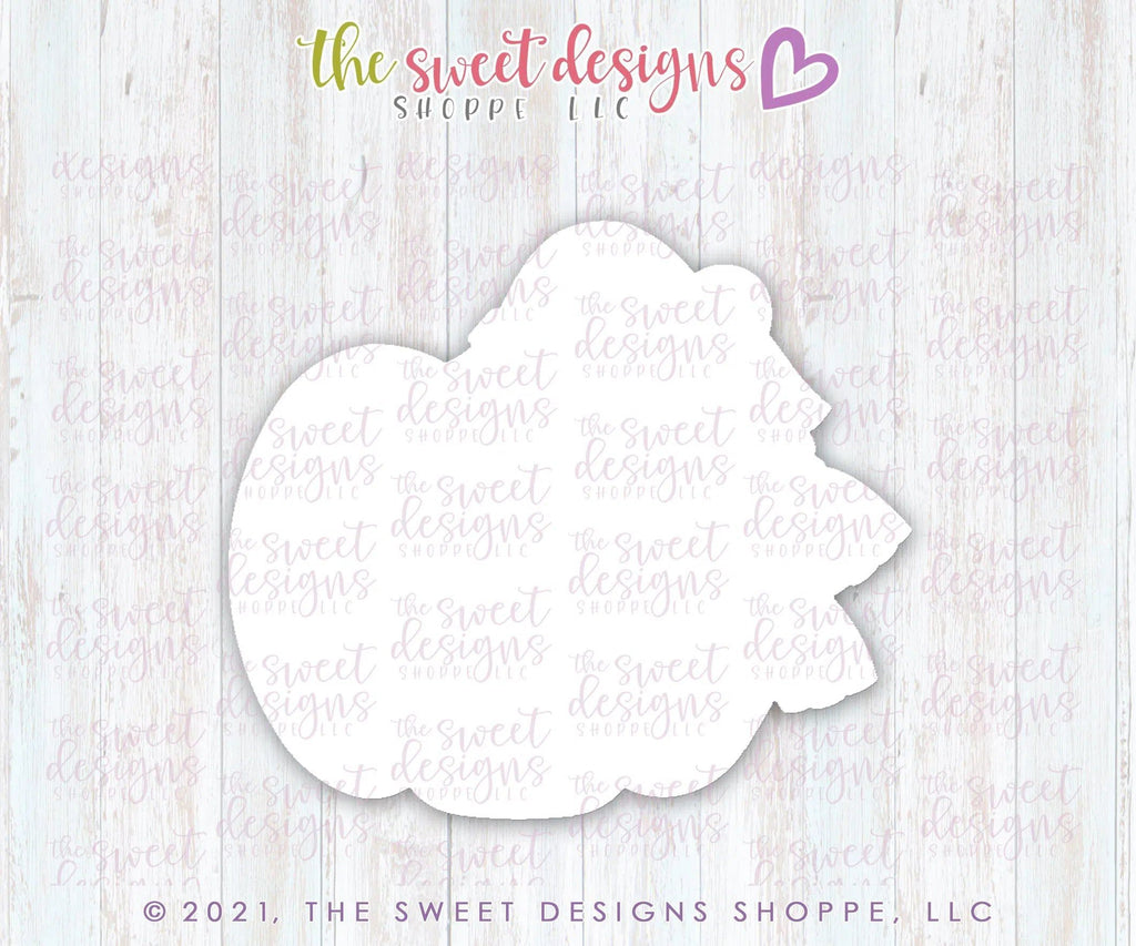 Cookie Cutters - Pumpkin with Tassel - Cookie Cutter - The Sweet Designs Shoppe - TSDS - - ALL,Autumn,Cookie Cutter,Fall,Fall / Halloween,Fall / Thanksgiving,Food,Food & Beverages,Fruits and Vegetables,Halloween,Promocode,Pumpkin,thanksgiving