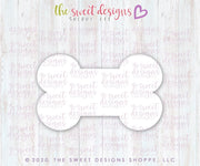 Cookie Cutters - Puppy Bone - Cookie Cutter - The Sweet Designs Shoppe - TSDS - - ALL,Animal,animal plaque,Animals,Animals and Insects,Cookie Cutter,dog,home,house,Misc,Miscelaneous,Miscellaneous,pet,Promocode,STL