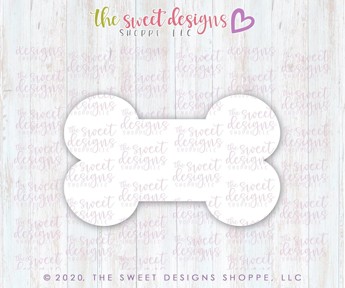 Cookie Cutters - Puppy Bone - Cookie Cutter - The Sweet Designs Shoppe - TSDS - - ALL,Animal,animal plaque,Animals,Animals and Insects,Cookie Cutter,dog,home,house,Misc,Miscelaneous,Miscellaneous,pet,Promocode,STL