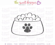 Cookie Cutters - Puppy Bowl - Cookie Cutter - The Sweet Designs Shoppe - TSDS - - ALL,Animal,animal plaque,Animals,Animals and Insects,Cookie Cutter,dog,home,house,Misc,Miscelaneous,Miscellaneous,pet,Promocode,STL