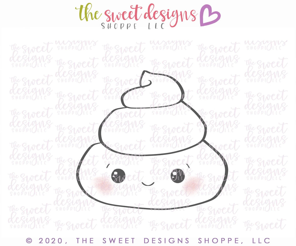 Cookie Cutters - Puppy Poop - Cookie Cutter - The Sweet Designs Shoppe - TSDS - - ALL,Animal,animal plaque,Animals,Animals and Insects,Cookie Cutter,dog,Misc,Miscelaneous,Miscellaneous,pet,Promocode