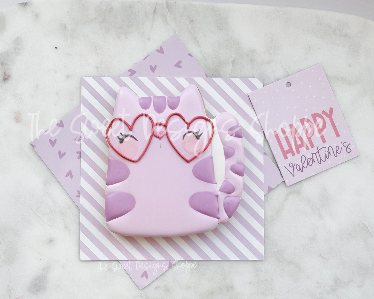 Cookie Cutters - Purrfect Cat - Cookie Cutter - The Sweet Designs Shoppe - TSDS - - ALL,Animal,Animals,Cookie Cutter,Love,Promocode,purfect cat,STL,valenteine,valentine,Valentine's,Valentines 2026,valentines animals