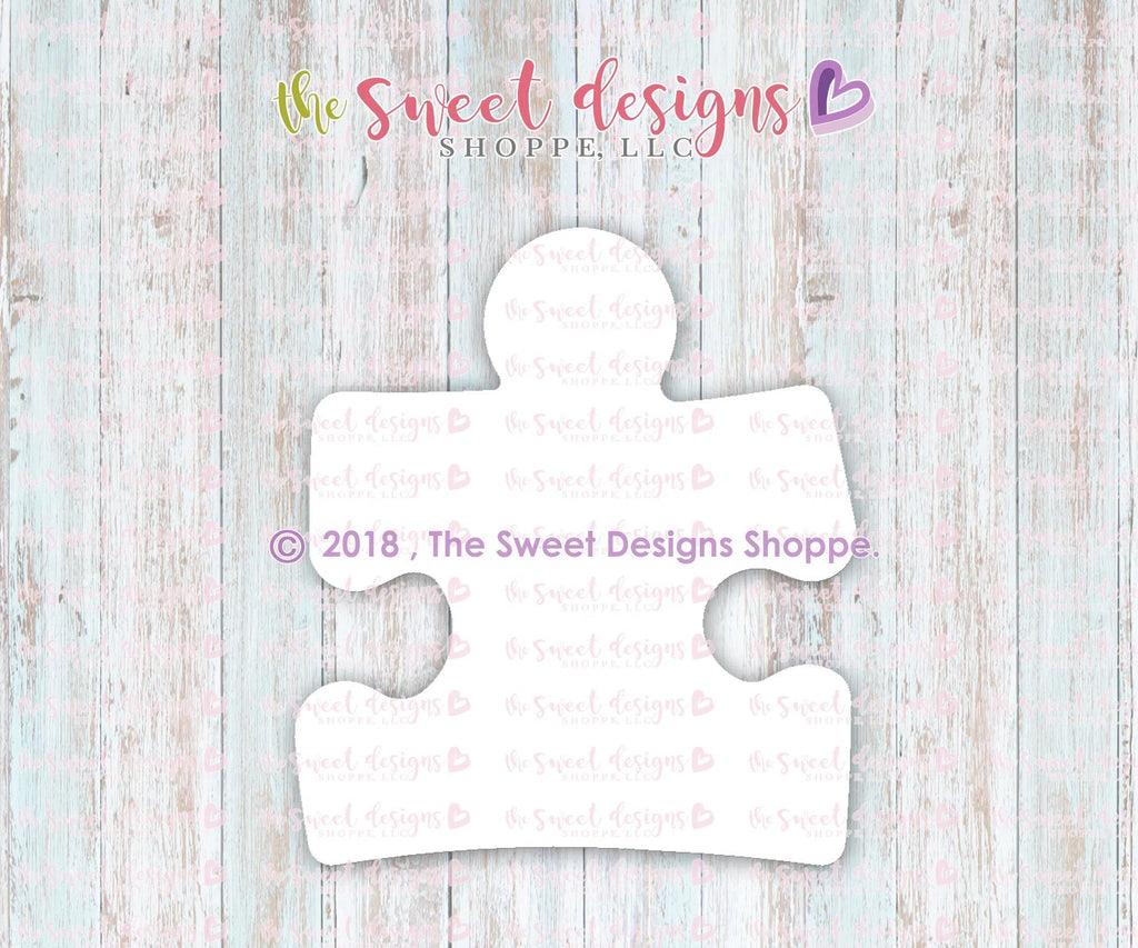 Cookie Cutters - Puzzle Piece - Cookie Cutter - Sweet Designs Shoppe - - ALL, Autism, Cookie Cutter, Misc, Miscellaneous, Promocode, Puzzle, Valentines, valentines collection 2018