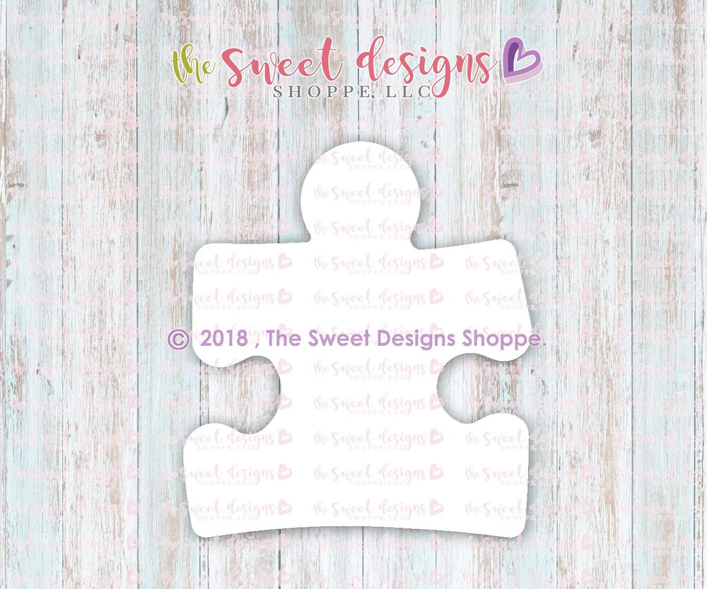 Cookie Cutters - Puzzle Piece - Cookie Cutter - The Sweet Designs Shoppe - - ALL, Autism, Cookie Cutter, Misc, Miscellaneous, Promocode, Puzzle, Valentines, valentines collection 2018