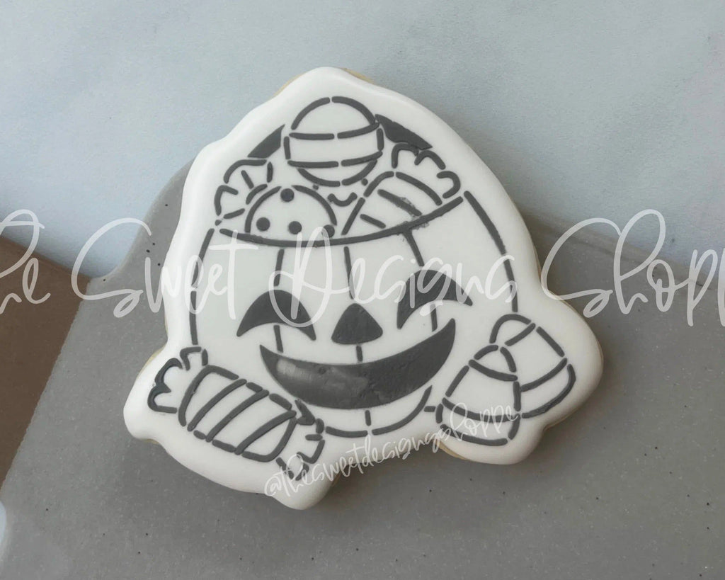 Cookie Cutters - PYOC Cookie Cutter - JackOLantern - Cookie Cutter Only - The Sweet Designs Shoppe - TSDS - - ALL,Cookie Cutter,Decoration,halloween,Paint Your Own Cookie,Promocode,PYO,PYOC,PYOC Cutter