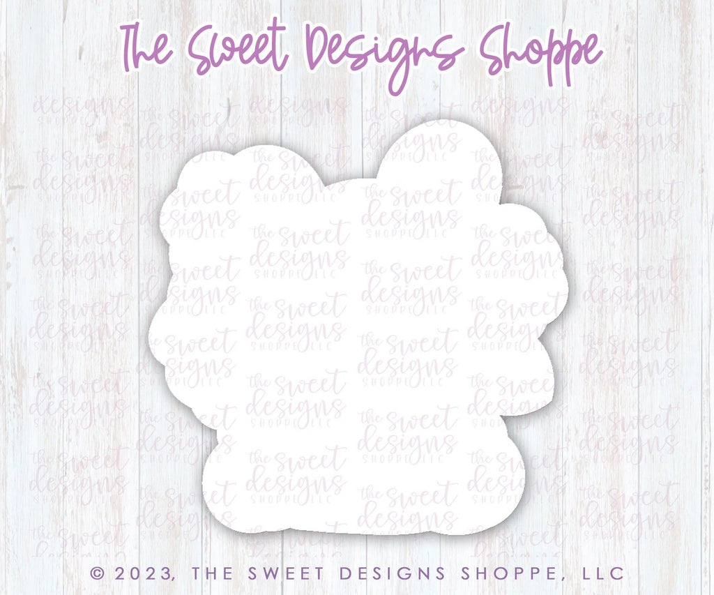 Cookie Cutters - PYOC Cookie Cutter - PYOC Floral Bunny Cookie Cutter - Cookie Cutter Only - The Sweet Designs Shoppe - TSDS - - ALL,Animal,Animals,Animals and Insects,Bunny,Cookie Cutter,Decoration,Easter,Easter / Spring,Paint Your Own Cookie,Promocode,PYO,PYOC,PYOC Cutter