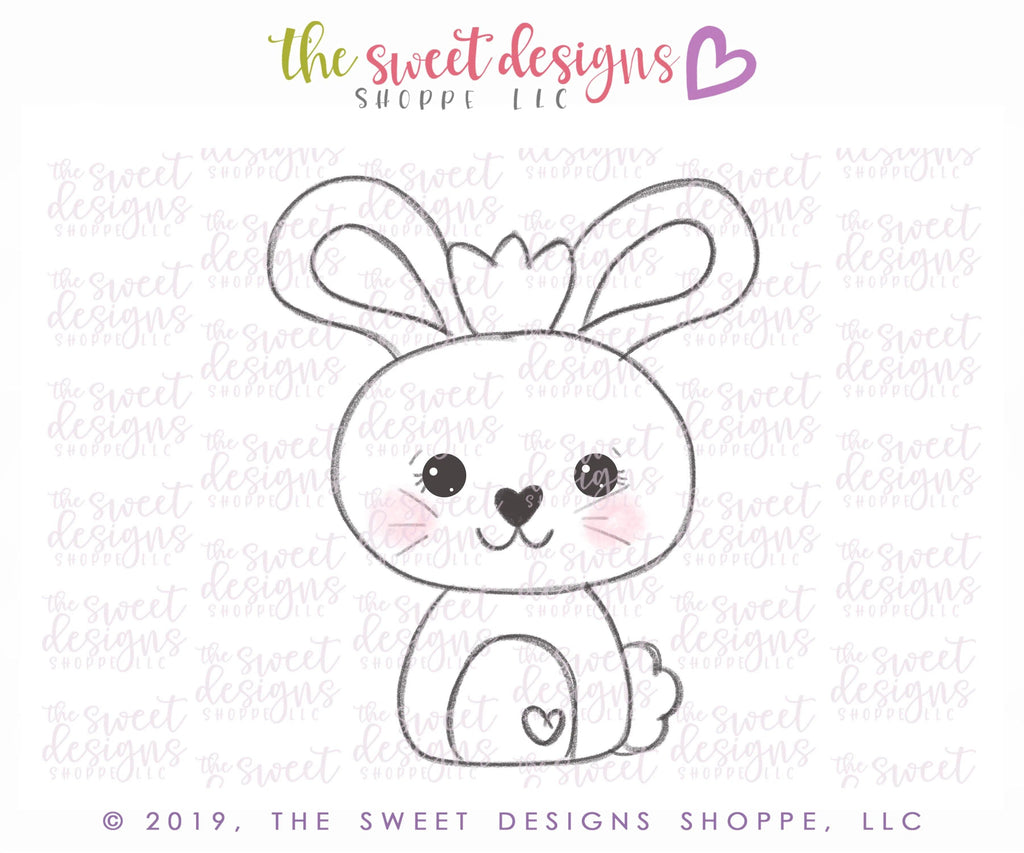 Cookie Cutters - Queen Bunny - Cookie Cutter - The Sweet Designs Shoppe - - 2019, ALL, Animal, Bunny, Cookie Cutter, Easter, Easter / Spring, easter collection 2019, Promocode