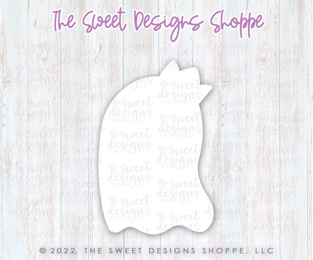 Cookie Cutters - Queen Ghost - Cookie Cutter - The Sweet Designs Shoppe - - ALL, Boo, Cookie Cutter, Ghost, halloween, Promocode