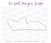 Cookie Cutters - Race Car - Cookie Cutter - The Sweet Designs Shoppe - TSDS - - ALL,baby toys,car,Cookie Cutter,formula,formula 1,kids,Kids / Fantasy,nascar,Promocode,race,sports,STL,toys,transportation