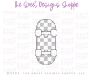 Cookie Cutters - Rad Dad & Skateboard Cookie Cutter Set - Set of 2 - Cookie Cutters - The Sweet Designs Shoppe - TSDS - - ALL,Cookie Cutter,dad,Father,Fathers Day,grandfather,Mini Sets,Plaque,Plaques,PLAQUES HANDLETTERING,Promocode,regular sets,set,sport,sports,STL,transportation