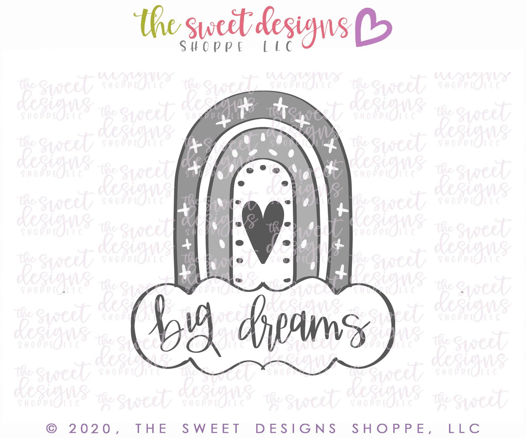 Cookie Cutters - Rainbow Plaque 2020 - Cookie Cutter - The Sweet Designs Shoppe - TSDS - - ALL,Cookie Cutter,Fantasy,Kids / Fantasy,Mothers Day,Nature,Promocode,Rainbow,St paddy,ST PATRICK,St Patrick’s Day,St. Pat,st. patrick's,STL,Summer,summer plaque,Weather