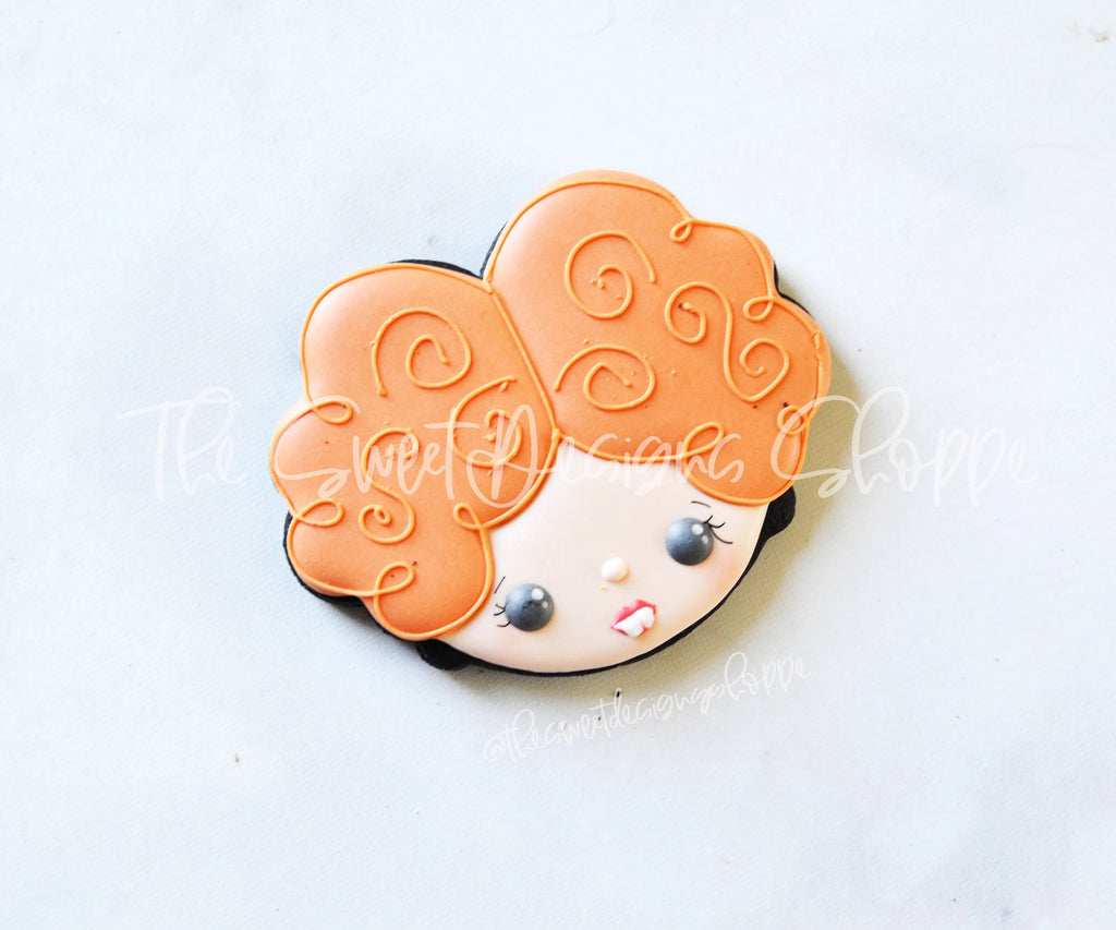 Cookie Cutters - Readhead Witch Face - Cookie Cutter - The Sweet Designs Shoppe - TSDS - - ALL,Cookie Cutter,halloween,kids,Kids / Fantasy,Promocode,wobble