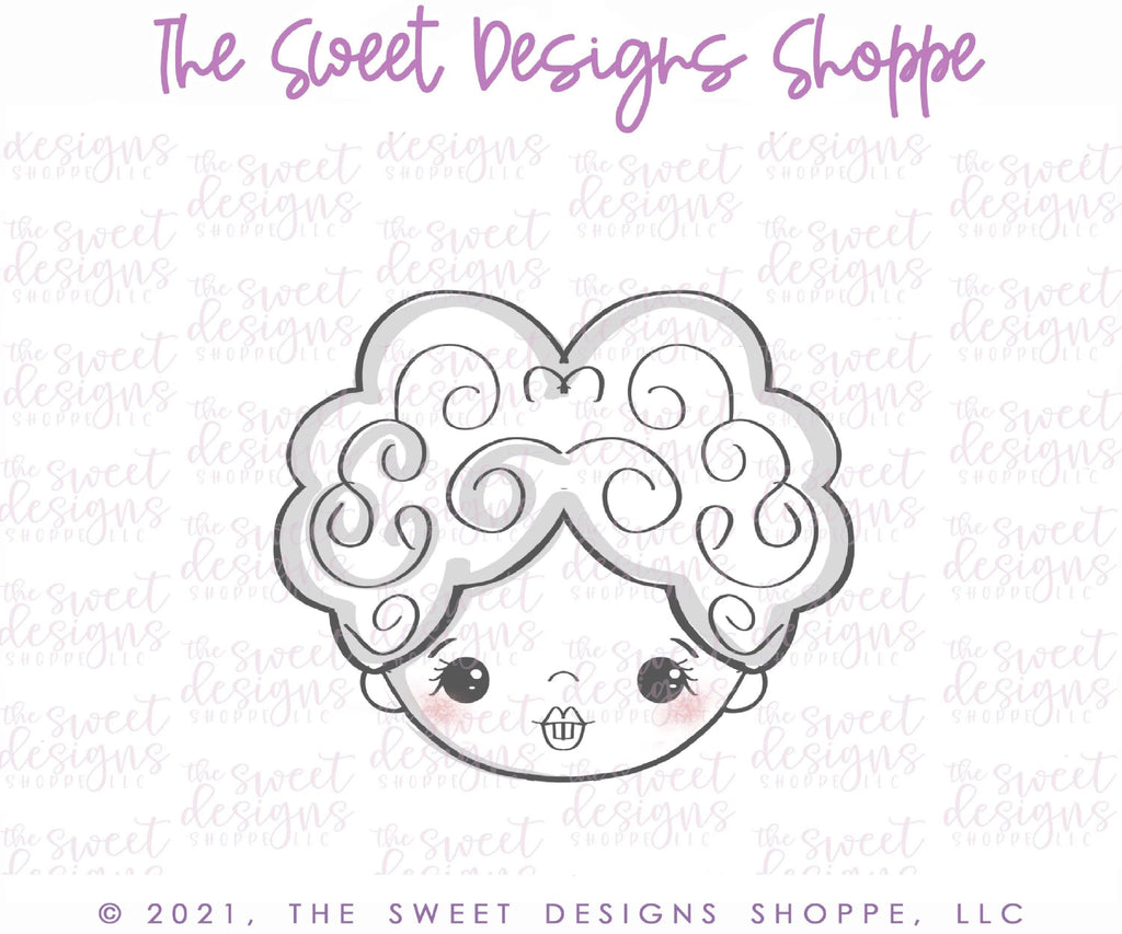 Cookie Cutters - Readhead Witch Face - Cookie Cutter - The Sweet Designs Shoppe - TSDS - - ALL,Cookie Cutter,halloween,kids,Kids / Fantasy,Promocode,wobble