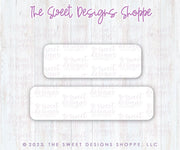 Cookie Cutters - Rectangle for Clear Box - Cookie Cutter - The Sweet Designs Shoppe - TSDS - - 051520,Accesories,Accessories,accessory,ALL,alphabet,Animal,Animals,Animals and Insects,back to school,Bait,basic,Basic Shapes,Basic Shapes Love Valentines,BasicShapes,Christmas / Winter,Christmas decoration,Cookie Cutter,dad,Fall,Fall / Halloween,Fall / Thanksgiving,Fall Woodlands,Father,Fathers Day,fish,Fishing,Grad,graduations,grandfather,halloween,Halloween / Fall / Thanksgiving,mother,Mothers Day,Plaque,Plaq