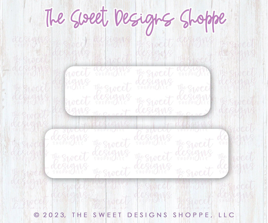 Cookie Cutters - Rectangle for Clear Box - Cookie Cutter - The Sweet Designs Shoppe - TSDS - - 051520,Accesories,Accessories,accessory,ALL,alphabet,Animal,Animals,Animals and Insects,back to school,Bait,basic,Basic Shapes,Basic Shapes Love Valentines,BasicShapes,Christmas / Winter,Christmas decoration,Cookie Cutter,dad,Fall,Fall / Halloween,Fall / Thanksgiving,Fall Woodlands,Father,Fathers Day,fish,Fishing,Grad,graduations,grandfather,halloween,Halloween / Fall / Thanksgiving,mother,Mothers Day,Plaque,Plaqu