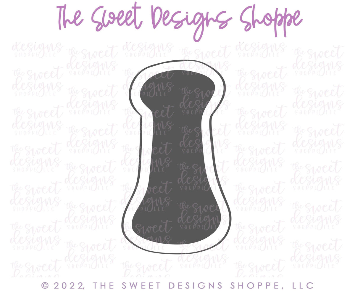 Cookie Cutters - Retro Alphabet (Regular Size) - Set of 26 Cookie Cutters or Individual Cookie Cutters - The Sweet Designs Shoppe - TSDS - Letter I Only - Regular Size (3-3/4" High x 2-1/8" Wide) - ABC,ALL,alphabet,back to school,Cookie Cutter,Grad,graduations,groovy,letter,Lettering,Letters,letters and numbers,Mini Sets,Promocode,School,School / Graduation,school supplies,set,STL,text