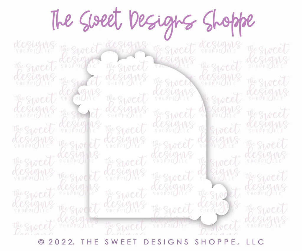 Cookie Cutters - Retro Baby Arch Plaque - Cookie Cutter - The Sweet Designs Shoppe - - ALL, Baby, Baby / Kids, Baby Bib, baby shower, Baby Swaddle, baby toys, Cookie Cutter, Plaque, Plaques, PLAQUES HANDLETTERING, Promocode