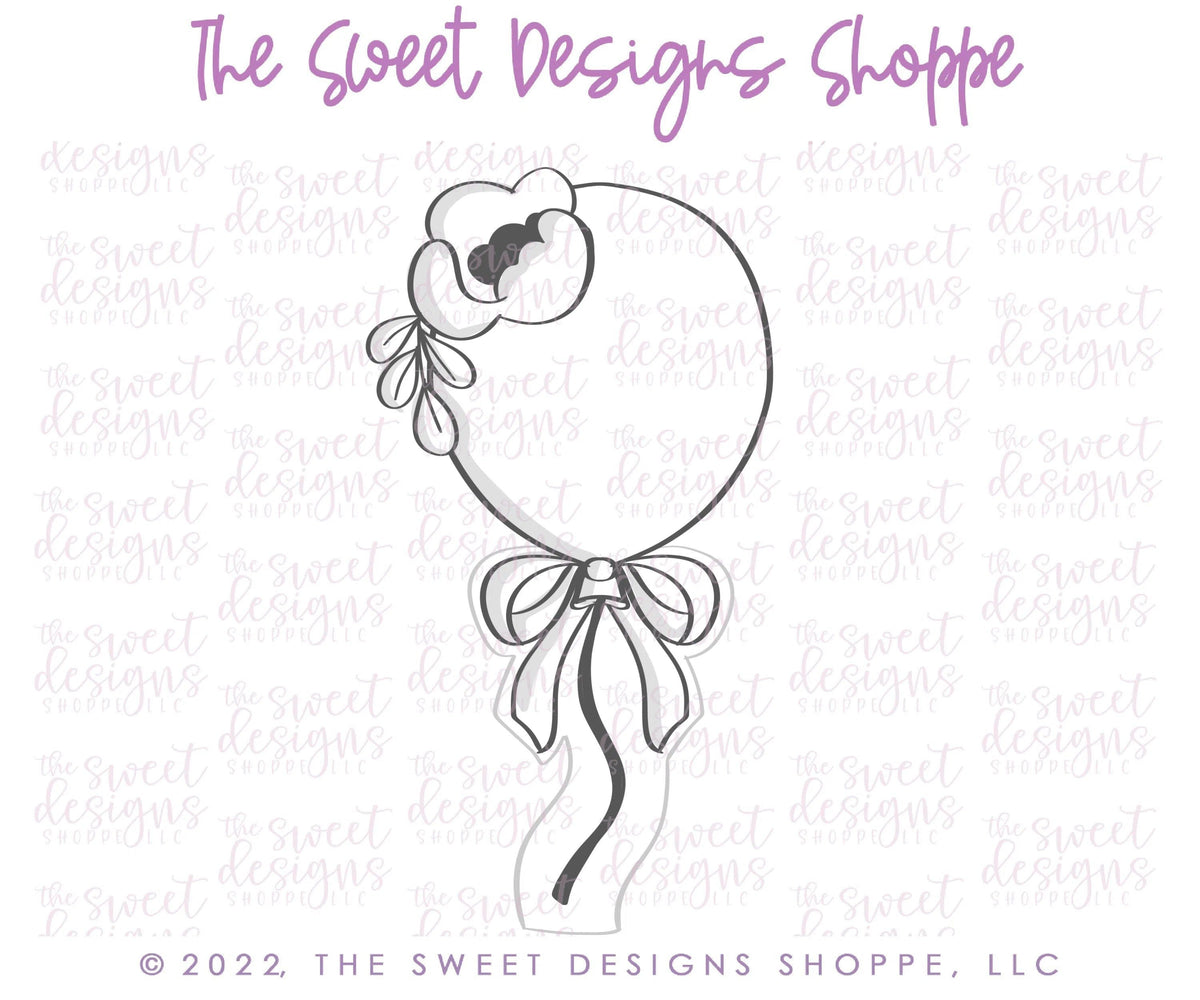 Cookie Cutters - Retro Balloon - Cookie Cutter - The Sweet Designs Shoppe - TSDS - - ALL,Baby / Kids,Birthday,Cookie Cutter,kids,Kids / Fantasy,Party,Promocode,STL,Summer