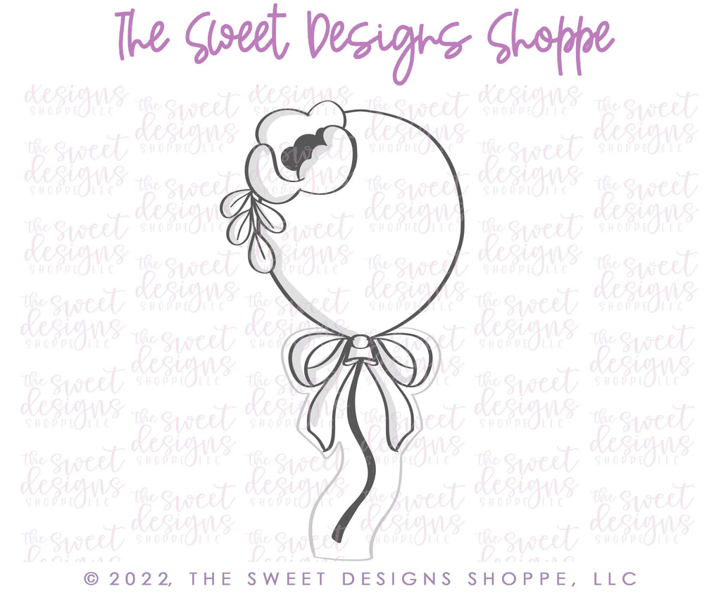 Cookie Cutters - Retro Balloon - Cookie Cutter - The Sweet Designs Shoppe - TSDS - - ALL,Baby / Kids,Birthday,Cookie Cutter,kids,Kids / Fantasy,Party,Promocode,Summer
