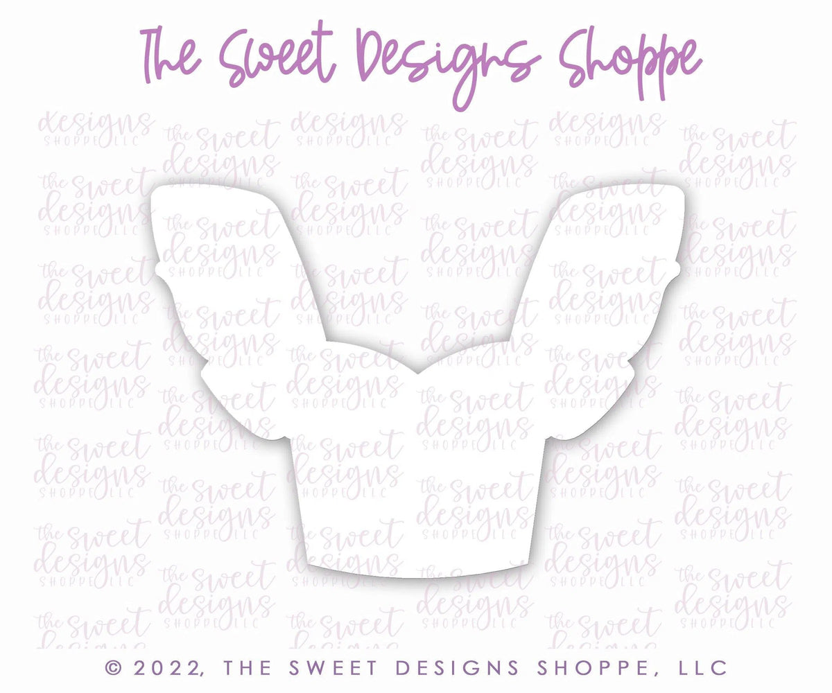 Cookie Cutters - Retro Ruffle Top - Cookie Cutter - The Sweet Designs Shoppe - TSDS - - 4th,4th July,4th of July,Accesories,Accessories,accessory,ALL,Clothing / Accessories,Cookie Cutter,Patriotic,Patriotric,Promocode,STL,summer,USA,valentines,Vintage