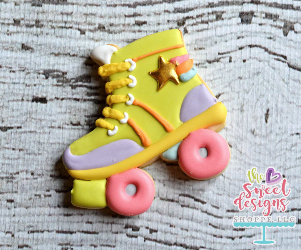 Cookie Cutters - Roller Skate v2- Cookie Cutter - The Sweet Designs Shoppe - - 4th, 4th July, 4th of July, Accesories, ALL, Cookie Cutter, Hobbies, kids, Kids / Fantasy, Patriotic, Promocode, sport, sports, Summer, USA