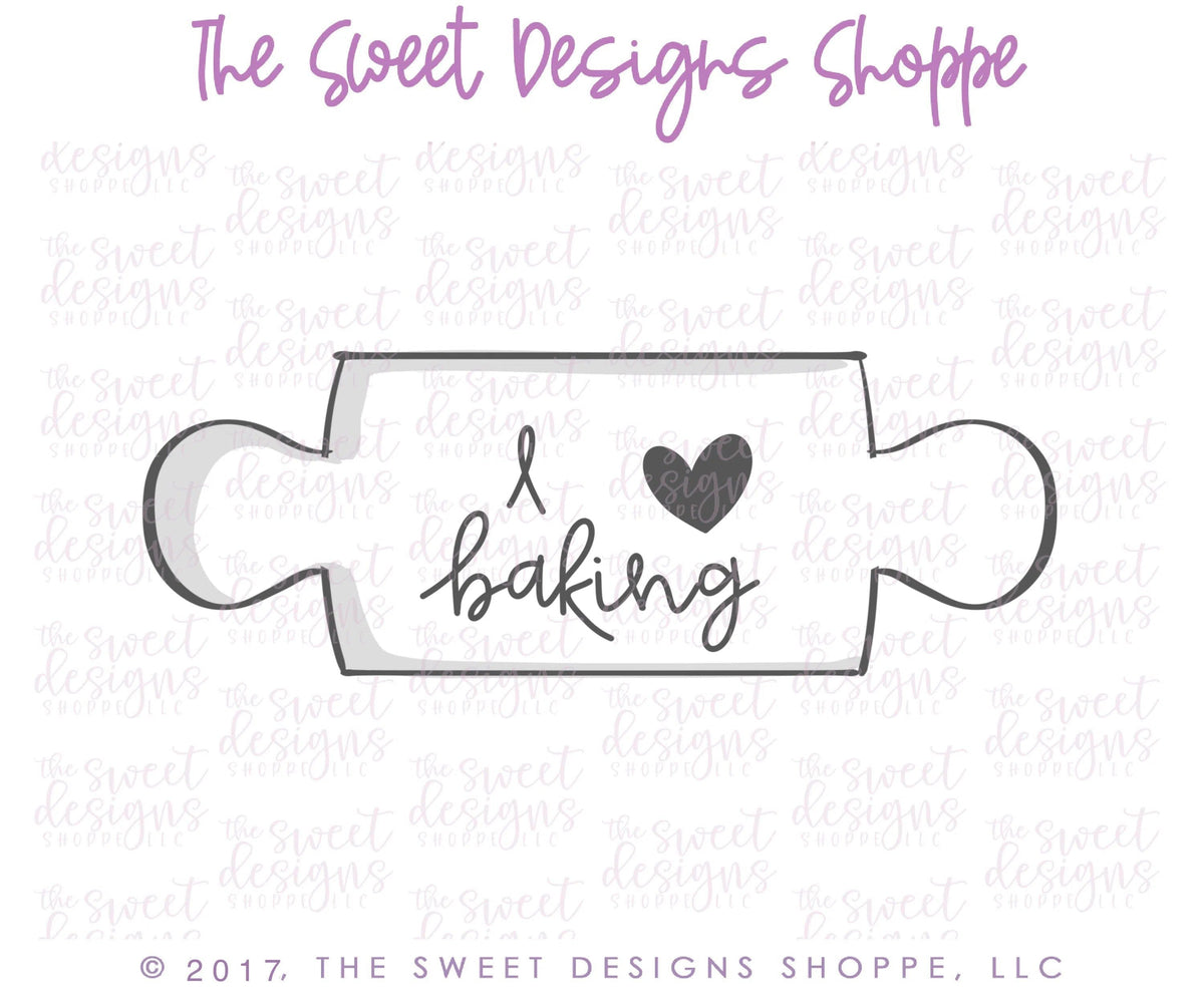 Cookie Cutters - Rolling Pin - Cookie Cutter - The Sweet Designs Shoppe - TSDS - - ALL,Christmas,Christmas / Winter,Cookie Cutter,Hobbies,Promocode,Snow,STL,Winter