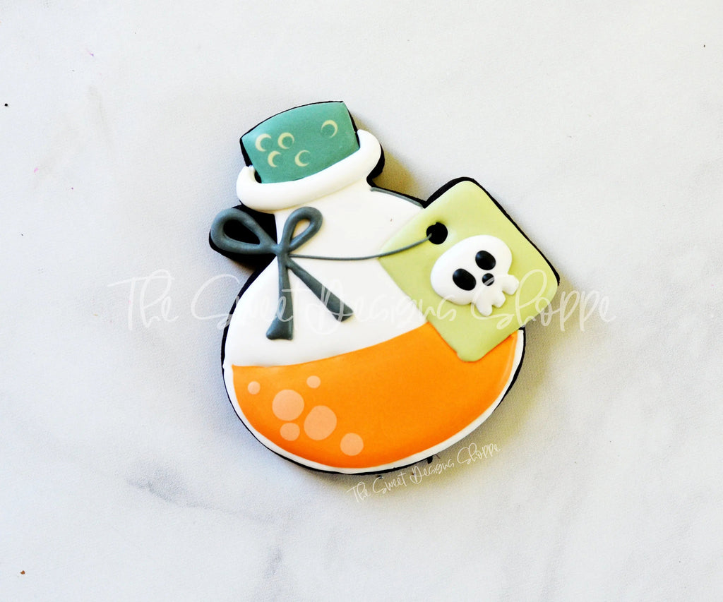 Cookie Cutters - Round Potion - Cookie Cutter - Sweet Designs Shoppe - - ALL, Animals, Cookie Cutter, Fall / Halloween, Food, Halloween, halloween 2019, Promocode, valentine, valentines, Witch