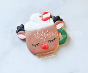 Cookie Cutters - Rudolph Mug - Cookie Cutter - The Sweet Designs Shoppe - TSDS - - ALL,Christmas,Christmas / Winter,Christmas Cookies,coffee,Cookie Cutter,Food,Food & Beverages,Food and Beverage,mug,mugs,Promocode,STL