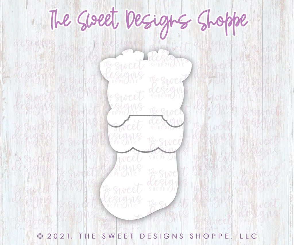 Cookie Cutters - Rudolph Three Piece Stocking Set - Set of 3 - Cookie Cutters - The Sweet Designs Shoppe - TSDS - - ALL,Christmas,Christmas / Winter,Christmas Cookies,Cookie Cutter,Ginger bread,gingerbread,Promocode,regular sets,Set,sets,STL