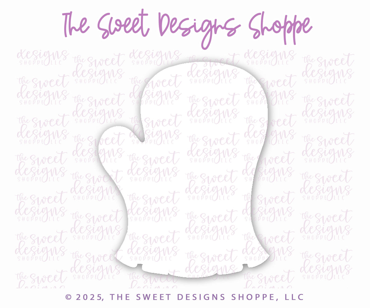 Cookie Cutters - Ruffle Mitten - Cookie Cutter - The Sweet Designs Shoppe - TSDS - - ALL,Baking,Christmas,Christmas / Winter,Cookie Cutter,gloves,hobbie,Hobbies,Hobbies and Camping,Promocode,STL