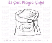 Cookie Cutters - Sack of Flour - Cookie Cutter - The Sweet Designs Shoppe - TSDS - - ALL,bake,bakery,Baking,Cookie Cutter,hobbie,Hobbies,hobby,Promocode,STL