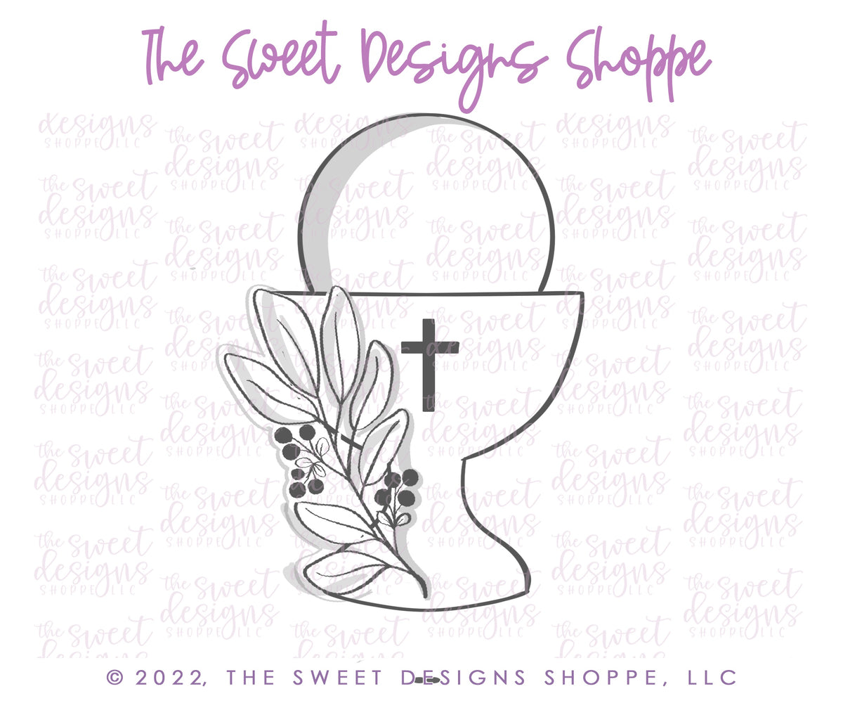 Cookie Cutters - Samuel's Communion Set - Set of 8 - Cookie Cutters & Color Palette (PDF) - The Sweet Designs Shoppe - TSDS - - ALL,Baptism,bible,Christ,Christening,Color palette,Cookie Cutter,cross,dove,First Communion,Promocode,regular sets,Religious,set,STL