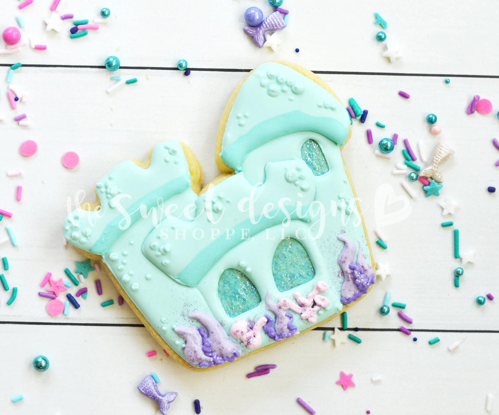 Cookie Cutters - Sand Castle - Cookie Cutter - The Sweet Designs Shoppe - TSDS - - ALL,beach,Castle,Cookie Cutter,Ocean,Promocode,sand,Sand Castle,summer,under the sea