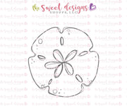 Cookie Cutters - Sand Dollar - Cookie Cutter - The Sweet Designs Shoppe - TSDS - - ALL,beach,Cookie Cutter,Fantasy,Promocode,sand,sand dollar,STL,summer,under the sea
