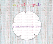 Cookie Cutters - Sand Dollar - Cookie Cutter - The Sweet Designs Shoppe - TSDS - - ALL,beach,Cookie Cutter,Fantasy,Promocode,sand,sand dollar,STL,summer,under the sea